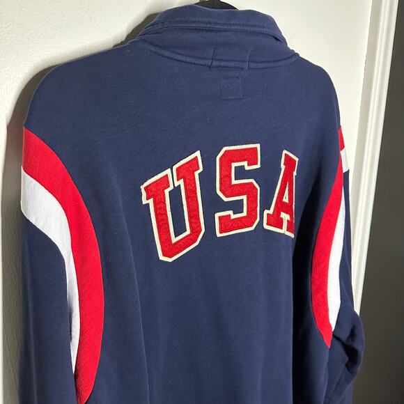 NEW Polo Ralph Lauren x Team USA Fleece Baseball Jacket Size XXL Olympics - Picture 8 of 16